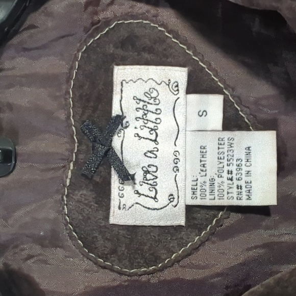 Brown Nubuck Leather Crop Jacket 🤎 - Picture 8 of 10